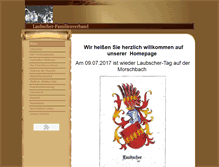 Tablet Screenshot of familie-laubscher.de